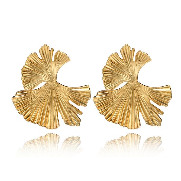 big vintage earrings for women gold color metal flower statement earring 2018 irregular leaf earings punk fashion jewelry gift, Golden;silver
big vintage earrings for women gold color metal flower statement earring 2018 irregular leaf earings punk fashion jewelry gift, Golden;silver