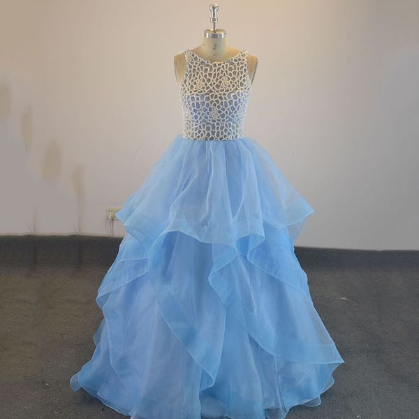 charming scoop neckline ball gown evening dresses beadings backless plus size blue prom party dresses formal gowns custom made, Black;red
charming scoop neckline ball gown evening dresses beadings backless plus size blue prom party dresses formal gowns custom made, Black;red