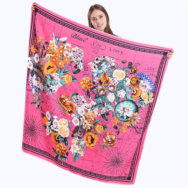 Новый Twill Шелковый Шарф Женщины Цветочные Карта Мира Печать Квадратные Шарфы Модные Обертывания Женский Foulard Большой Платок Хиджаб Платок 130 см * 130 СМ
Новый Twill Шелковый Шарф Женщины Цветочные Карта Мира Печать Квадратные Шарфы Модные Обертывания Женский Foulard Большой Платок Хиджаб Платок 130 см * 130 СМ