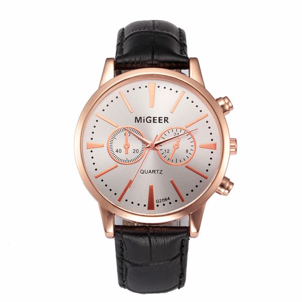 relogio masculino watches men erkek kol saati retro design leather band analog alloy quartz wristwatch business reloj hombre, Slivery;brown
relogio masculino watches men erkek kol saati retro design leather band analog alloy quartz wristwatch business reloj hombre, Slivery;brown