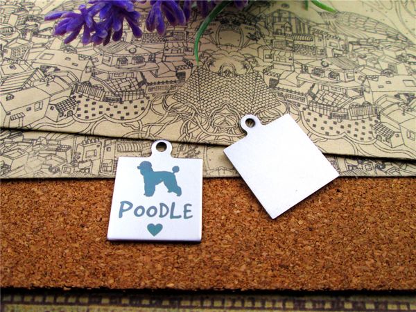 40pcs--"poodle"stainless steel charms more style for choosing diy charms pendants for necklace, Bronze;silver
40pcs--"poodle"stainless steel charms more style for choosing diy charms pendants for necklace, Bronze;silver