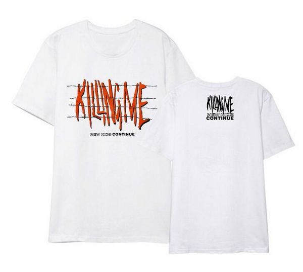 kpop ikon new kids continue concert same killing me printing o neck short sleeve t shirt fashion summer looe t-shirt, White
kpop ikon new kids continue concert same killing me printing o neck short sleeve t shirt fashion summer looe t-shirt, White