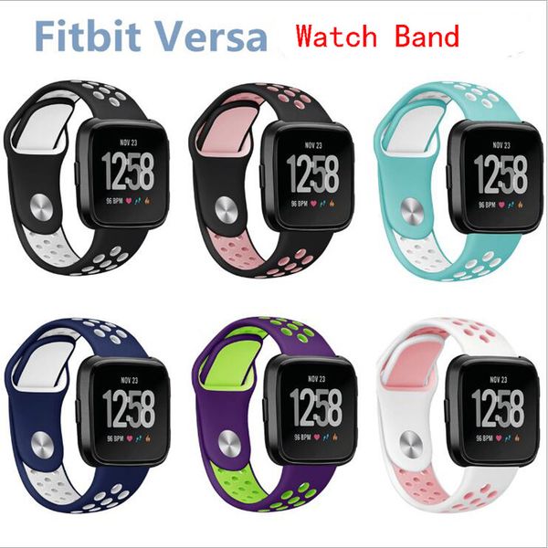 New Silicone Sport Strap Replacement Soft Watch Bands Wristband Bracelet for Fitbit Watch Fitbit Versa Smart Watch
New Silicone Sport Strap Replacement Soft Watch Bands Wristband Bracelet for Fitbit Watch Fitbit Versa Smart Watch