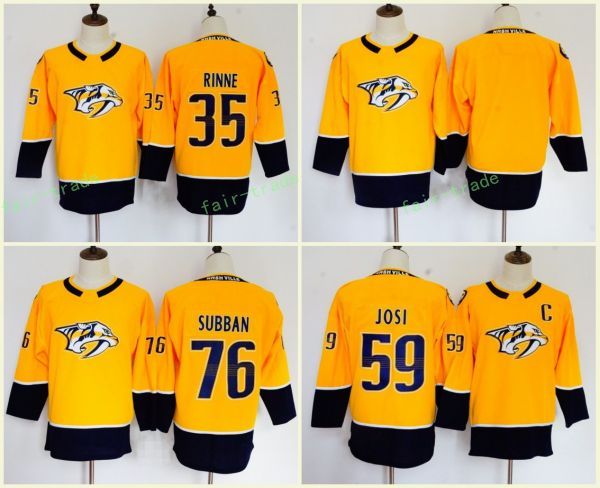 Nashville Predators #35 Pekka Rinne Jerseys 59 Roman Josi 76 P.K Subban Blank Yellow All Stiched Hockey Jersey Men Women Youth Kids Boy Girl
Nashville Predators #35 Pekka Rinne Jerseys 59 Roman Josi 76 P.K Subban Blank Yellow All Stiched Hockey Jersey Men Women Youth Kids Boy Girl