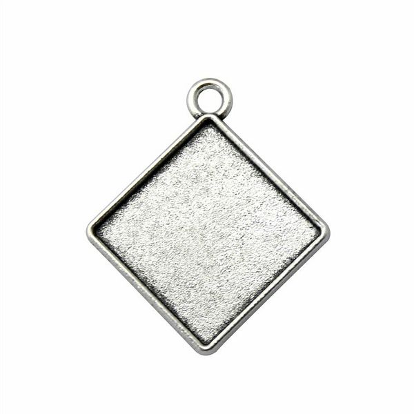 18 pieces cabochon cameo base tray bezel blank hand made jewelry making place one hanging inner size 20mm square cameos and cabochons, Slivery;crystal
18 pieces cabochon cameo base tray bezel blank hand made jewelry making place one hanging inner size 20mm square cameos and cabochons, Slivery;crystal