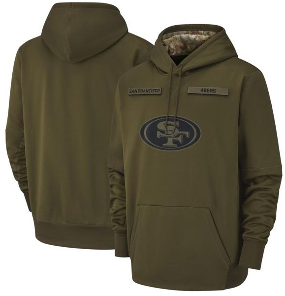2018 men San Francisco Sweatshirt 49er Salute to Service Sideline Therma Performance Pullover Hoodie Olive
2018 men San Francisco Sweatshirt 49er Salute to Service Sideline Therma Performance Pullover Hoodie Olive