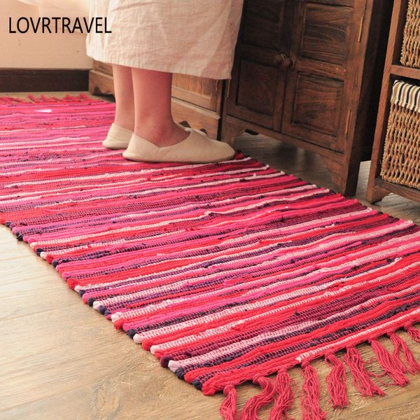 lovrtravel mediterranean cotton linen kitchen mats bathroom doormat absorbent rug hand-woven tassel carpet on the floor 2018 new
lovrtravel mediterranean cotton linen kitchen mats bathroom doormat absorbent rug hand-woven tassel carpet on the floor 2018 new