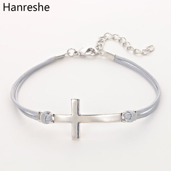 european punk fashion vintage cross leather bracelets for women gift bangles men jewelry pulseras, Golden;silver
european punk fashion vintage cross leather bracelets for women gift bangles men jewelry pulseras, Golden;silver