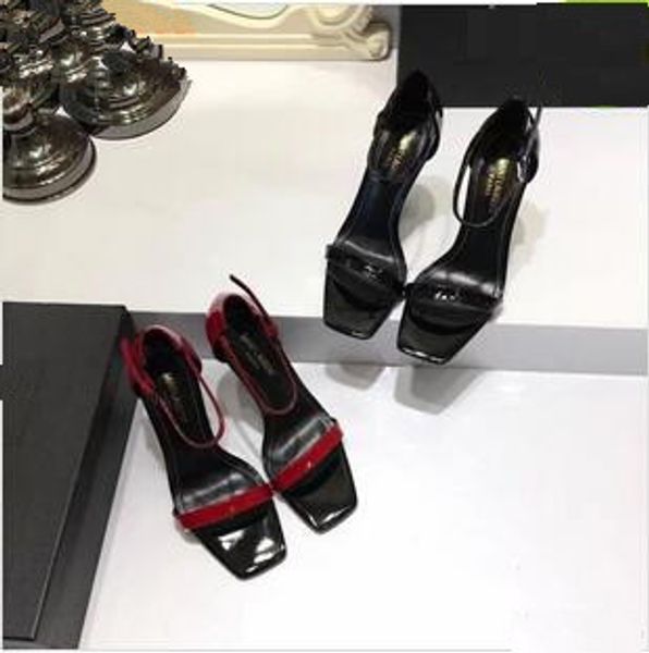 Black RedYSL Women's shoes Super High-heeled Ankle buckle Wrap Square tows special-shaped heel cover heel stiletto Sexy Pumps Lady's sandals
Black RedYSL Women's shoes Super High-heeled Ankle buckle Wrap Square tows special-shaped heel cover heel stiletto Sexy Pumps Lady's sandals