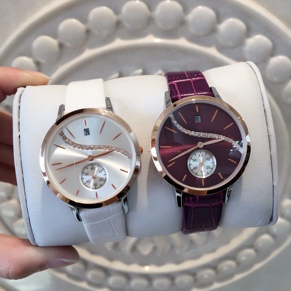 2018 Hot Sales Luxury lady watches Genuine leather Fashion Wristwatches female clock Brand new Special watch with date diamond crystal table
2018 Hot Sales Luxury lady watches Genuine leather Fashion Wristwatches female clock Brand new Special watch with date diamond crystal table