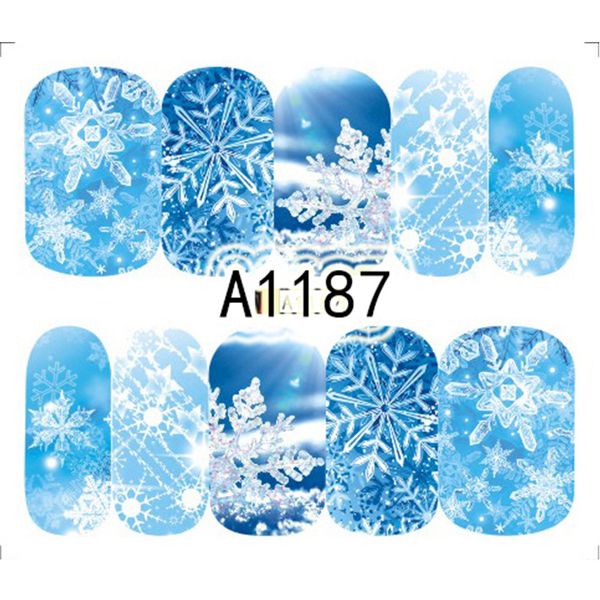 1 sheet water transfer nail art sticker winter snowman snowflakes christmas deer house little girl manicure diy decal new design, Black
1 sheet water transfer nail art sticker winter snowman snowflakes christmas deer house little girl manicure diy decal new design, Black