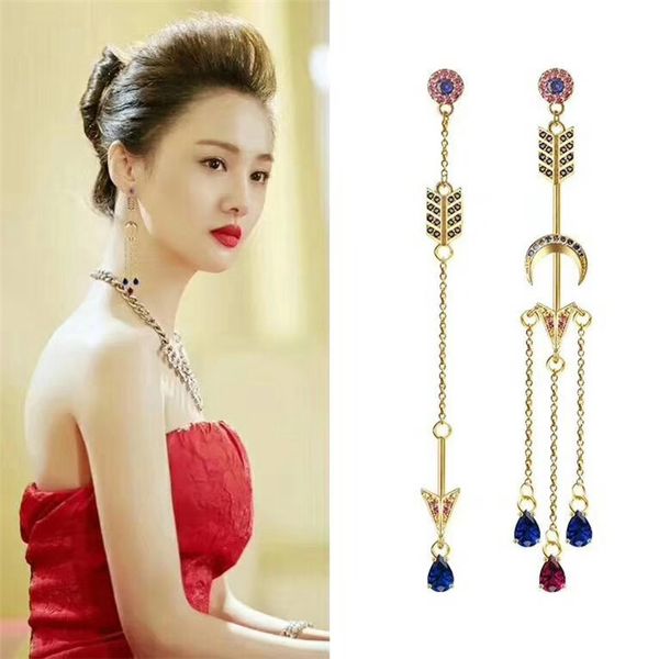 pairs earring jewelry s925 lots gold hook mixed moon and arrows coloured diamond styles heart women's dangle earrings eardrop ship, Silver
pairs earring jewelry s925 lots gold hook mixed moon and arrows coloured diamond styles heart women's dangle earrings eardrop ship, Silver