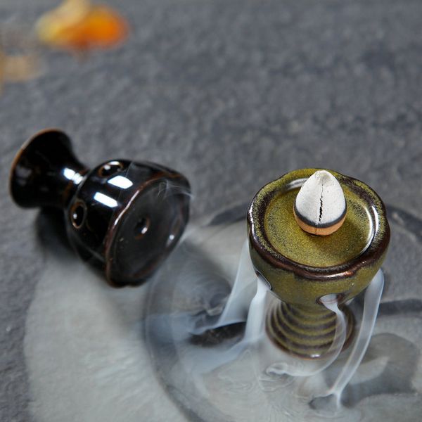 incense burner creative home decor mini incense censer backflow burner incense sticks holder for home office teahouse
incense burner creative home decor mini incense censer backflow burner incense sticks holder for home office teahouse