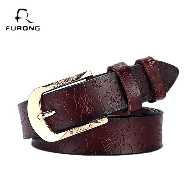 furong female leather belt genuine cow skin women's belt black for jeans rhinestone embossing designer pin buckle lady, Black;brown
furong female leather belt genuine cow skin women's belt black for jeans rhinestone embossing designer pin buckle lady, Black;brown