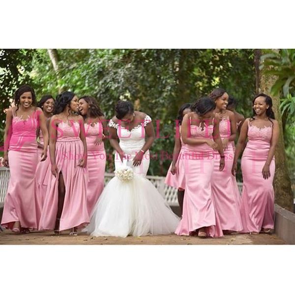2019 new south africa style bridesmaid dresses sheer jewel neck mermaid dusty pink stain maid of honor wedding guest gown custom made, White;pink
2019 new south africa style bridesmaid dresses sheer jewel neck mermaid dusty pink stain maid of honor wedding guest gown custom made, White;pink