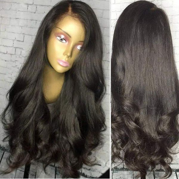 malyasian remy hair natural wave full lace human hair wigs with bleached knots pre plucked body wave lace front wigs for black women, Black;brown
malyasian remy hair natural wave full lace human hair wigs with bleached knots pre plucked body wave lace front wigs for black women, Black;brown