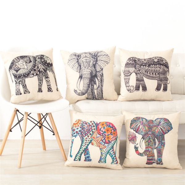 new pillow cover personality abstract elephant digital printed sofa linen cushion cover office cotton hold pillowcase home textile
new pillow cover personality abstract elephant digital printed sofa linen cushion cover office cotton hold pillowcase home textile
