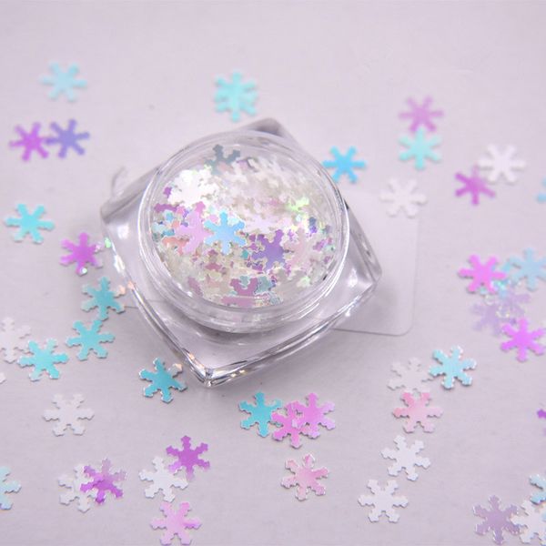 1box 6mm snowflake sequins xmas snow flakes nail glitters ab color nail art tips sparkles christmas winter art decoration, Silver;gold
1box 6mm snowflake sequins xmas snow flakes nail glitters ab color nail art tips sparkles christmas winter art decoration, Silver;gold