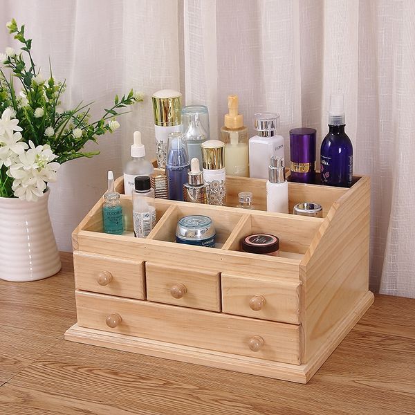 home solid wood cosmetics storage box handmade high-end jewelry box wooden large drawer sorting locker
home solid wood cosmetics storage box handmade high-end jewelry box wooden large drawer sorting locker
