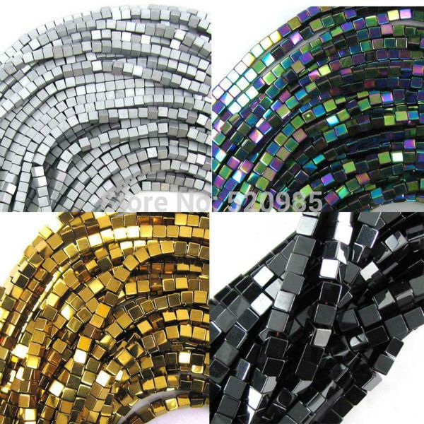 4mm wholesale black/gold/silver/rainbow 98pcs/lot coated natural stone hematite cube square loose spacer beads 16" per strand
4mm wholesale black/gold/silver/rainbow 98pcs/lot coated natural stone hematite cube square loose spacer beads 16" per strand
