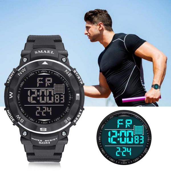 men's climbing sports digital wristwatches big dial watches alarm resistant 50meters waterproof watch men clock, Slivery;brown
men's climbing sports digital wristwatches big dial watches alarm resistant 50meters waterproof watch men clock, Slivery;brown