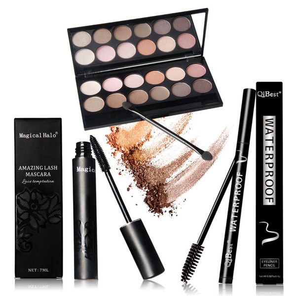 eye makeup combination 12 color eye shadow + mascara + eyeliner brush mascara gift box gift for ladies
eye makeup combination 12 color eye shadow + mascara + eyeliner brush mascara gift box gift for ladies