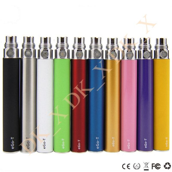 eGo-T Battery 510 Thread 650mAh 900mAh 1100mAh Электронные сигареты для BUD Стеклянный картридж Керамический испаритель eGo eCigs Vape Pen
eGo-T Battery 510 Thread 650mAh 900mAh 1100mAh Электронные сигареты для BUD Стеклянный картридж Керамический испаритель eGo eCigs Vape Pen