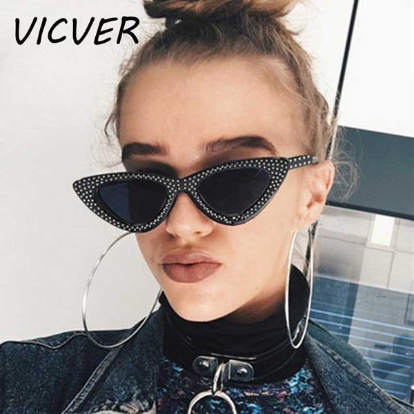 cat eye sunglasses women diamond small cateye sun glasses brand designer 2018 ladies vintage small frame glasses retro shades, White;black
cat eye sunglasses women diamond small cateye sun glasses brand designer 2018 ladies vintage small frame glasses retro shades, White;black