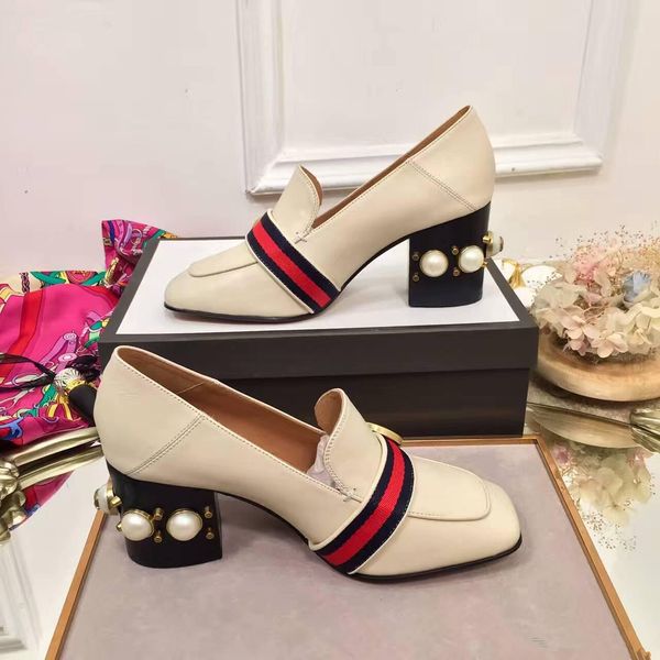 Retro Sheepskin Lazy Loafer Shoes Women Square Toe Pearl Rivet Chunky Heel Pumps Woman Fashion High Heel Shoes Dress Wedding Shoes Slippers
Retro Sheepskin Lazy Loafer Shoes Women Square Toe Pearl Rivet Chunky Heel Pumps Woman Fashion High Heel Shoes Dress Wedding Shoes Slippers