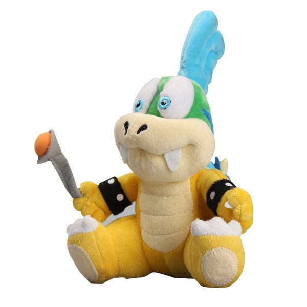 Новое прибытие 100% хлопок 8 " 20 см Супер Марио Koopalings Ларри Купа плюшевые мягкие игру