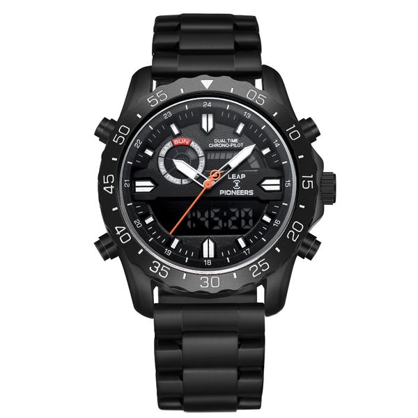 smart watch dual display electronic sports mens watch led digital wristwatches 30m waterproof male clocks relogio masculino, Slivery;brown
smart watch dual display electronic sports mens watch led digital wristwatches 30m waterproof male clocks relogio masculino, Slivery;brown