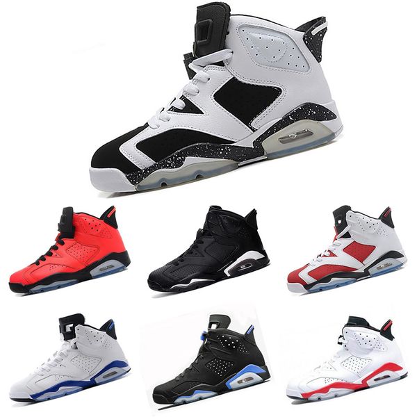 2018 New 6 VI man Basketball shoes Olympic Red black Golden Moment Pack Athletics Sport blue Carmine Infrared Oreo Sneakers
2018 New 6 VI man Basketball shoes Olympic Red black Golden Moment Pack Athletics Sport blue Carmine Infrared Oreo Sneakers