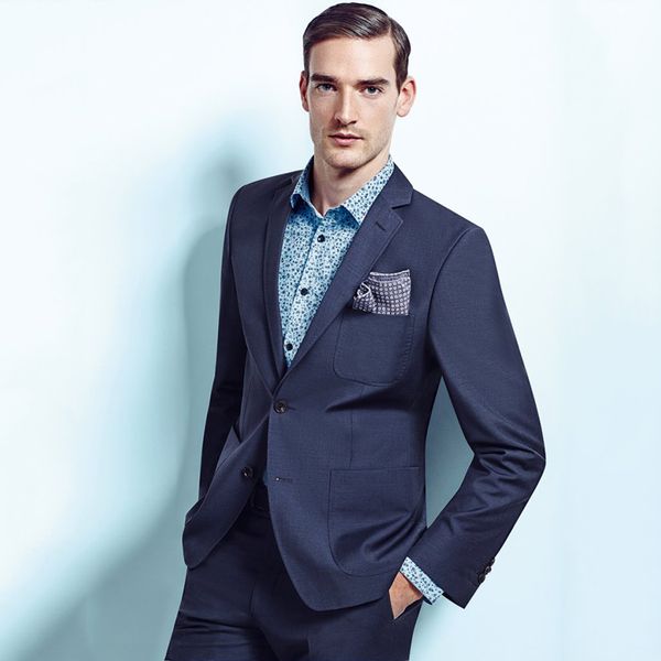 navy blue men suits for business patched pocket wool blend slim fit groom tuxedos custom made man blazers 2 pieces jacket pants, Black;gray
navy blue men suits for business patched pocket wool blend slim fit groom tuxedos custom made man blazers 2 pieces jacket pants, Black;gray