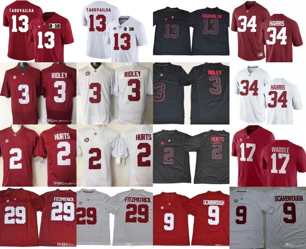 men women youth alabama crimson tide 13 tua tagovailoa 2 jalen hurts 3 ridley 29 fitzpatrick 9 bo scarbrough 34 damien harris jerseys, Black;red
men women youth alabama crimson tide 13 tua tagovailoa 2 jalen hurts 3 ridley 29 fitzpatrick 9 bo scarbrough 34 damien harris jerseys, Black;red