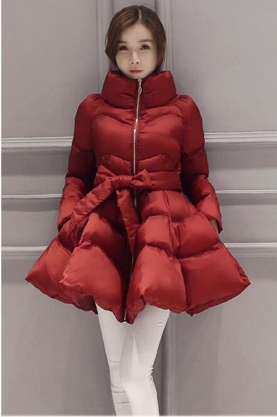 2018 new arrival warm coat jacket parkas for women winter women down and parkas bow waist fluffy skirt a s18101504, Black
2018 new arrival warm coat jacket parkas for women winter women down and parkas bow waist fluffy skirt a s18101504, Black