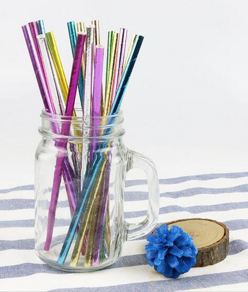 new home 25pcs/lot disposable pure color bronzing gold silver creative wedding supplies birthday event party decorating beverage paper straw
new home 25pcs/lot disposable pure color bronzing gold silver creative wedding supplies birthday event party decorating beverage paper straw