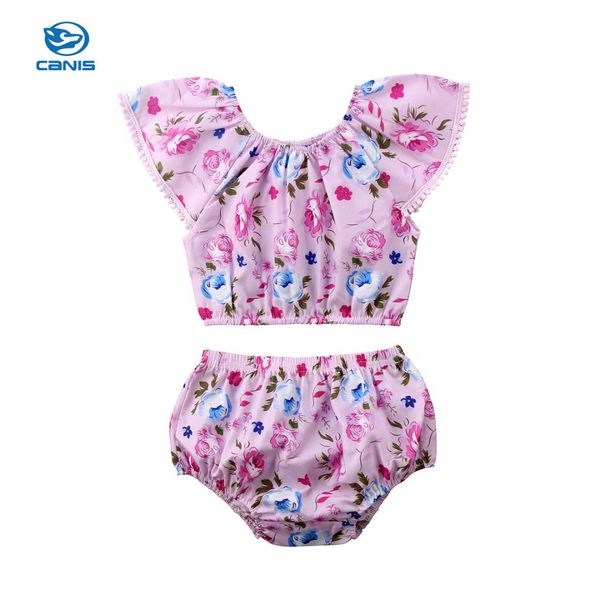 lovely 2pcs newborn baby boy girl sleeveless print t-shirt +pants floral outfits clothes 0-24m, White
lovely 2pcs newborn baby boy girl sleeveless print t-shirt +pants floral outfits clothes 0-24m, White