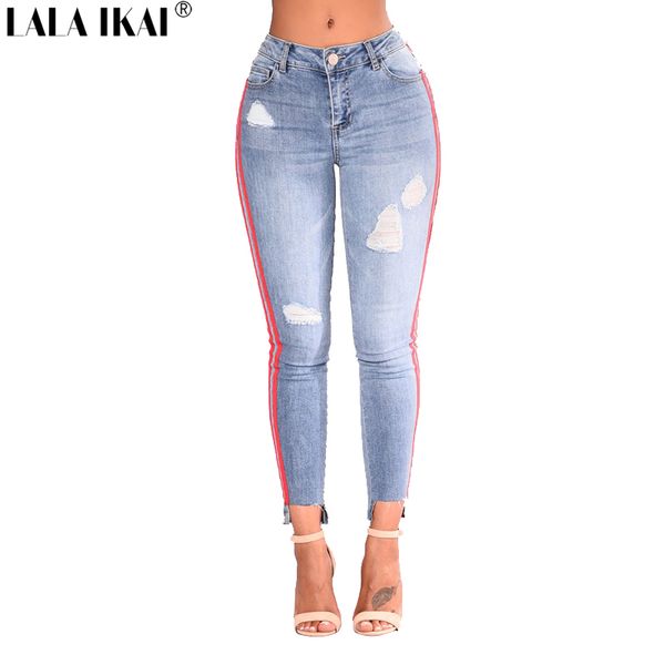 lala ikai plus size 2xl 3xl women denim pants side striped hip package jeans ladies chic skinny ripped trousers girls kwa0427-4, Blue
lala ikai plus size 2xl 3xl women denim pants side striped hip package jeans ladies chic skinny ripped trousers girls kwa0427-4, Blue
