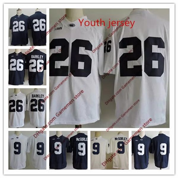 Youth 26 Saquon Barkley Penn State Nittany Lions 9 Trace McSorley Kids B1G No Name Navy Blue White College Football Stitched ncaa Jerseys
Youth 26 Saquon Barkley Penn State Nittany Lions 9 Trace McSorley Kids B1G No Name Navy Blue White College Football Stitched ncaa Jerseys