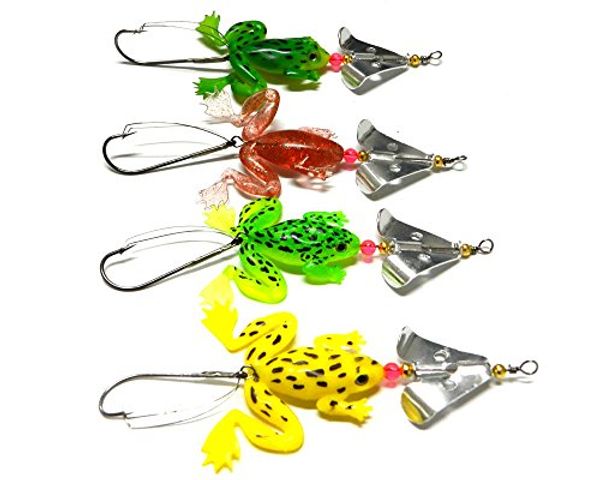 lenpaby 8 шт./лот topwater мягкая лягушка рыболовные приманки приманки бас crankbait снасти 9 см/3.54"/6.2 г
lenpaby 8 шт./лот topwater мягкая лягушка рыболовные приманки приманки бас crankbait снасти 9 см/3.54"/6.2 г