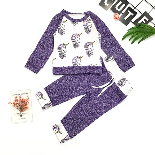 2018 newborn baby girl unicorn long sleeves t-shirt+long pants clothes outfit 0-24m baby clothing roupas de 2pcs, White
2018 newborn baby girl unicorn long sleeves t-shirt+long pants clothes outfit 0-24m baby clothing roupas de 2pcs, White