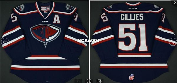 mens #51 south carolina stingrays gillies echl hockey jersey or custom any name or number retro jersey, Black;red
mens #51 south carolina stingrays gillies echl hockey jersey or custom any name or number retro jersey, Black;red
