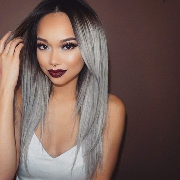 virgin перуанский # 1b gray two tone glueless полный шнурок человеческих волос парики ombre 1b серый кружева передние парики отбеленные узлы, Black;brown
virgin перуанский # 1b gray two tone glueless полный шнурок человеческих волос парики ombre 1b серый кружева передние парики отбеленные узлы, Black;brown