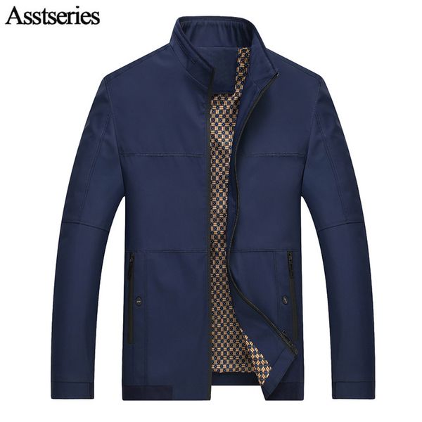 spring autumn jacket men 2018 middle aged business casual thin casual mens jackets brand clothing jaqueta masculina 65wy, Black;brown
spring autumn jacket men 2018 middle aged business casual thin casual mens jackets brand clothing jaqueta masculina 65wy, Black;brown