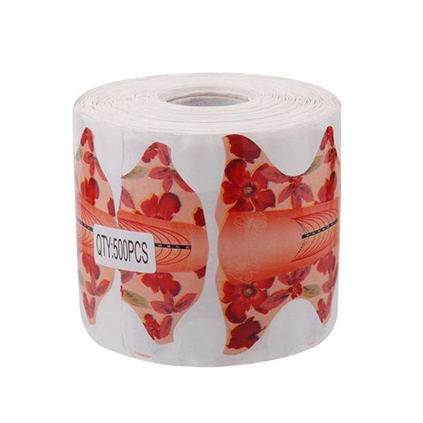 buas 500pcs nail art form sticker self-adhesive extension guide uv tips, red leaf-shaped, Silver
buas 500pcs nail art form sticker self-adhesive extension guide uv tips, red leaf-shaped, Silver