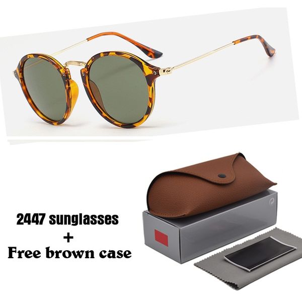 brand sunglasses men women gatsby retro vintage eyewear shades round frame designer sun glasses with brown cases and box, White;black
brand sunglasses men women gatsby retro vintage eyewear shades round frame designer sun glasses with brown cases and box, White;black
