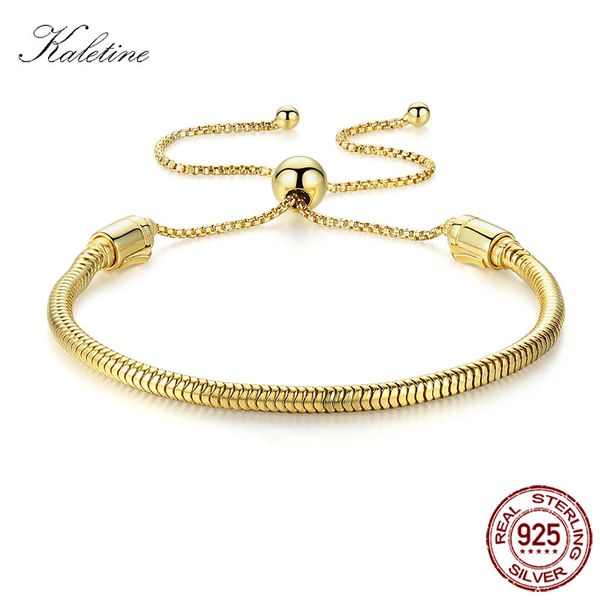kaletine 2018 original gold snake chain bracelet 925 sterling silver bracelets fit beads diy bangles men women silver jewelry, Black
kaletine 2018 original gold snake chain bracelet 925 sterling silver bracelets fit beads diy bangles men women silver jewelry, Black