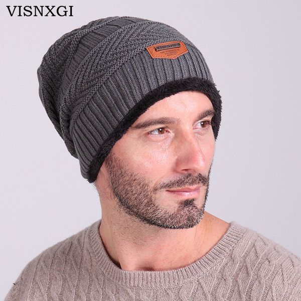 visnxgi 2018 brand knit men's winter hat caps skullies bonnet winter hats for men women beanie fur warm baggy wool knitted hat
visnxgi 2018 brand knit men's winter hat caps skullies bonnet winter hats for men women beanie fur warm baggy wool knitted hat