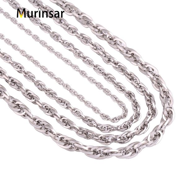 width 2/3/4/5mm stainless steel silver color chain fashion men women necklace link chain jewelry gift
width 2/3/4/5mm stainless steel silver color chain fashion men women necklace link chain jewelry gift