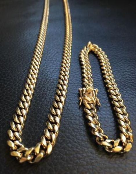8 мм мужские кубинские Майами ссылка браслет цепь 14 K позолоченные из нержавеющей
8 мм мужские кубинские Майами ссылка браслет цепь 14 K позолоченные из нержавеющей